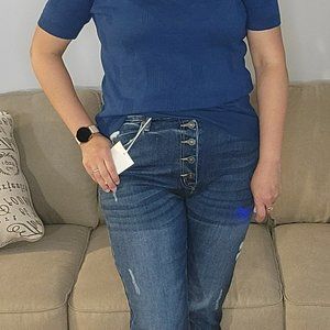 KanCan Button Fly Skinny Jeans